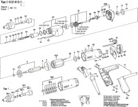 Bosch 0 602 413 104 ---- Screwdriver Spare Parts